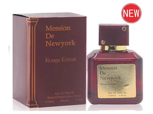 Mession De New York Rouge Extrait (Inspired by Baccarat)