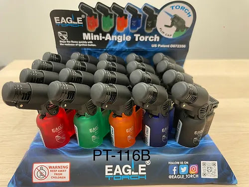 PT116B Mini Angle Torch (20 Count)