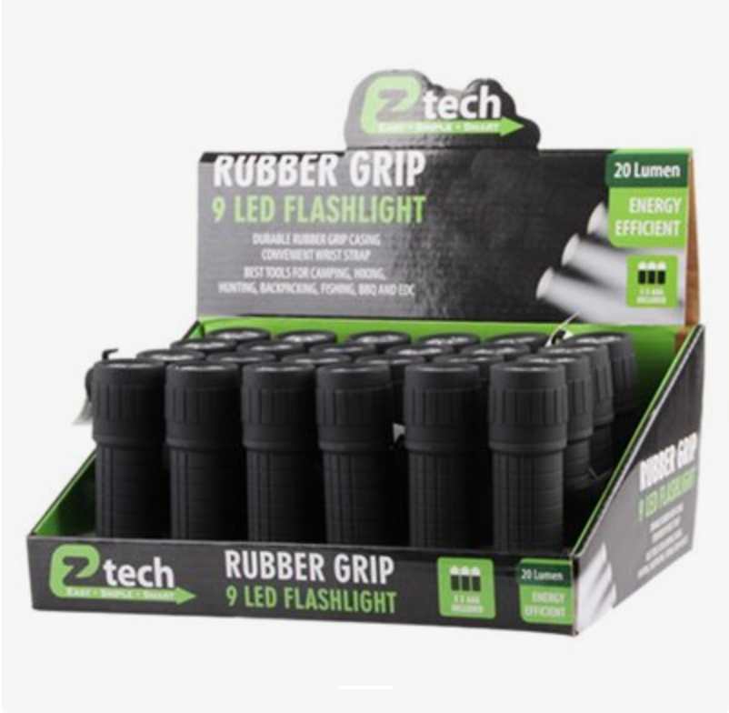 EZ Tech LED Flashlight (24 Pack)