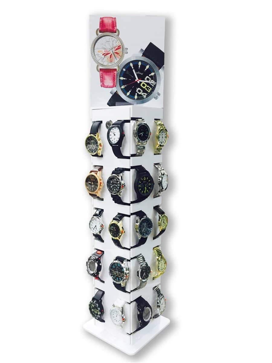 Watch Display W/ 40 Watches Included