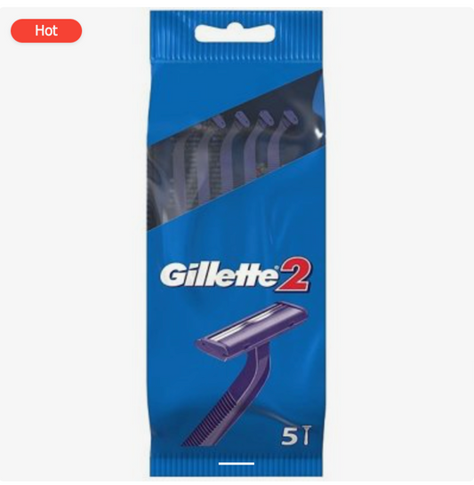 Gillette Dual Blade (5 Pack)