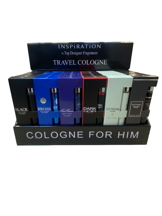 Men's 48 Count Cologne Display