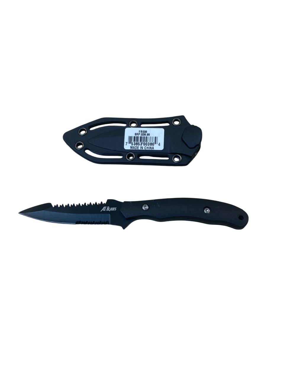 Spring Assisted Pocket Knife- Solid Black