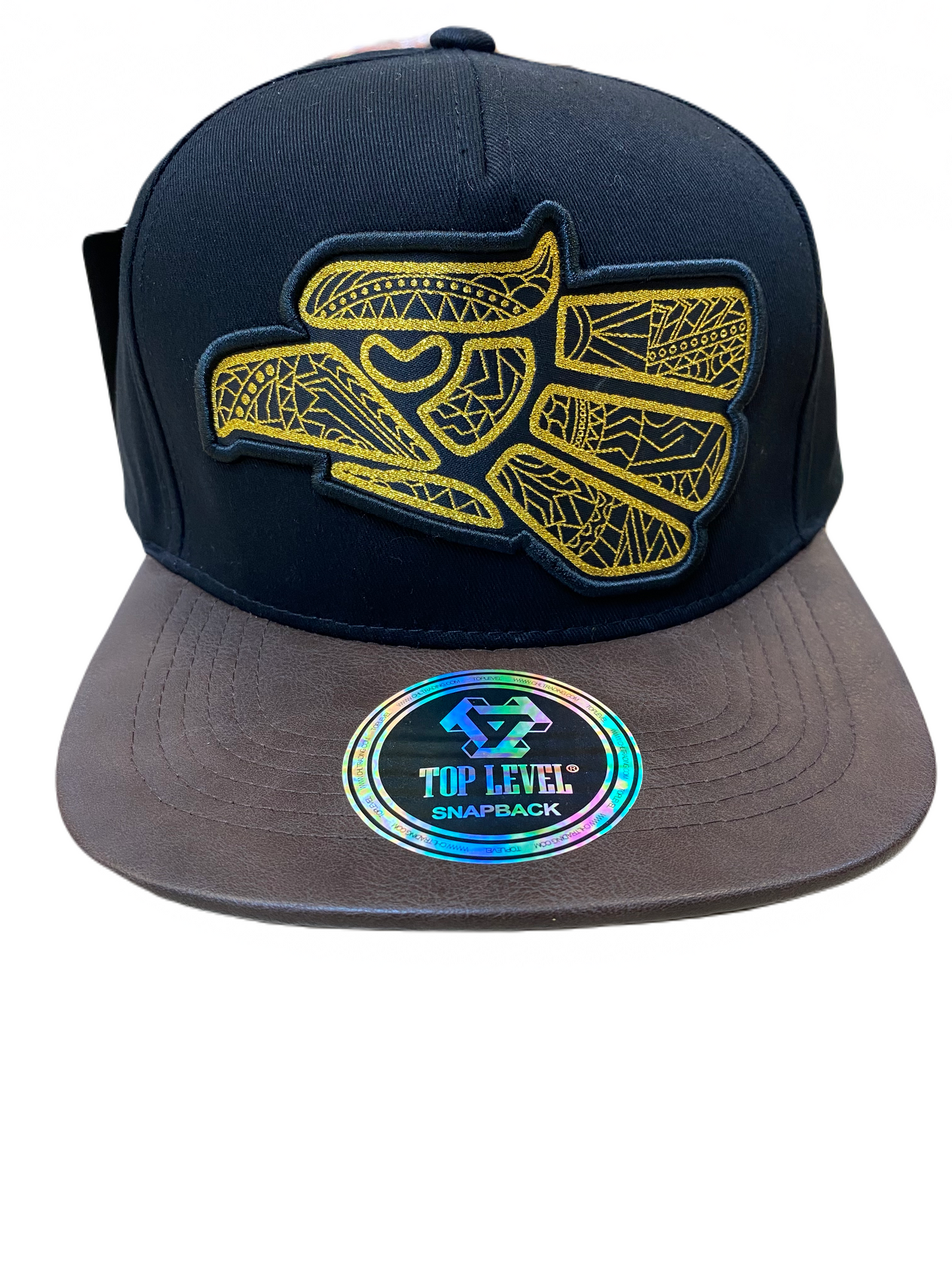 Hecho Mexico Black and Gold Cap