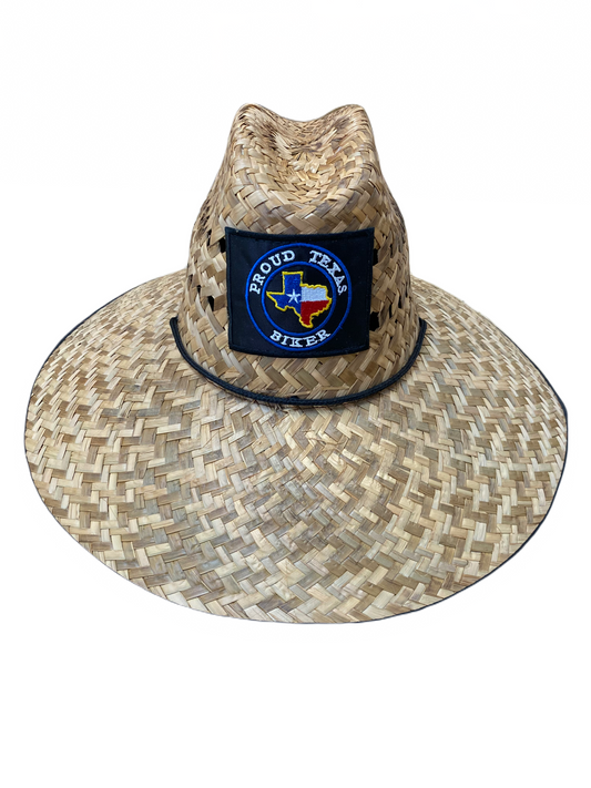 Straw Hat W/ Patch