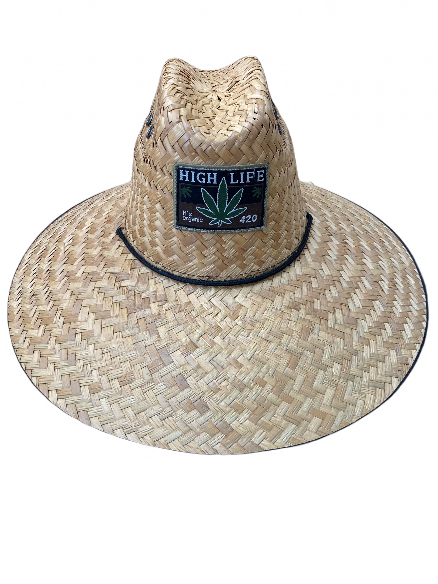 Straw Hat W/ Patch