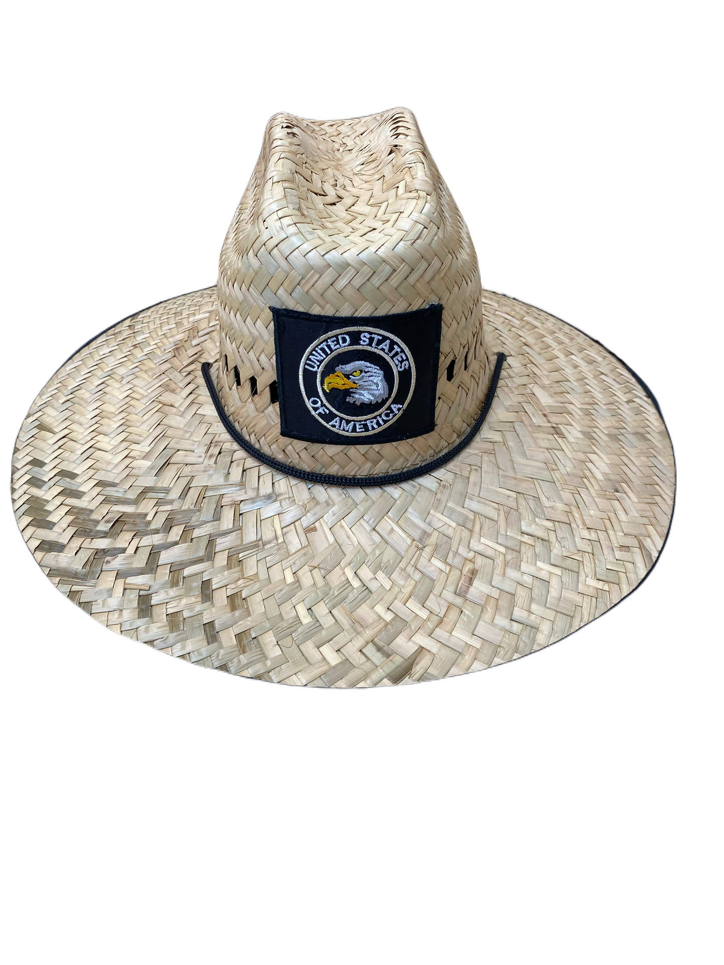 Straw Hat W/ Patch