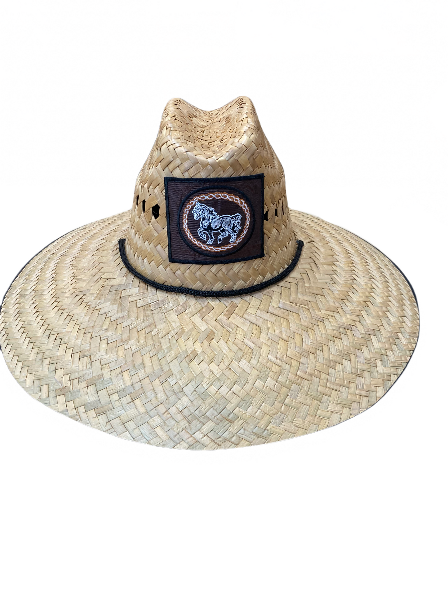 Straw Hat W/ Patch