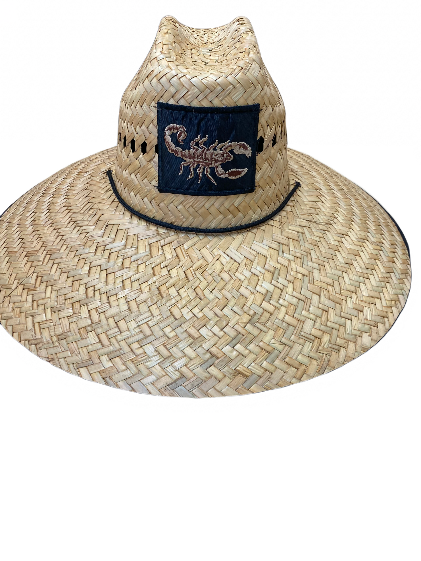 Straw Hat W/ Patch