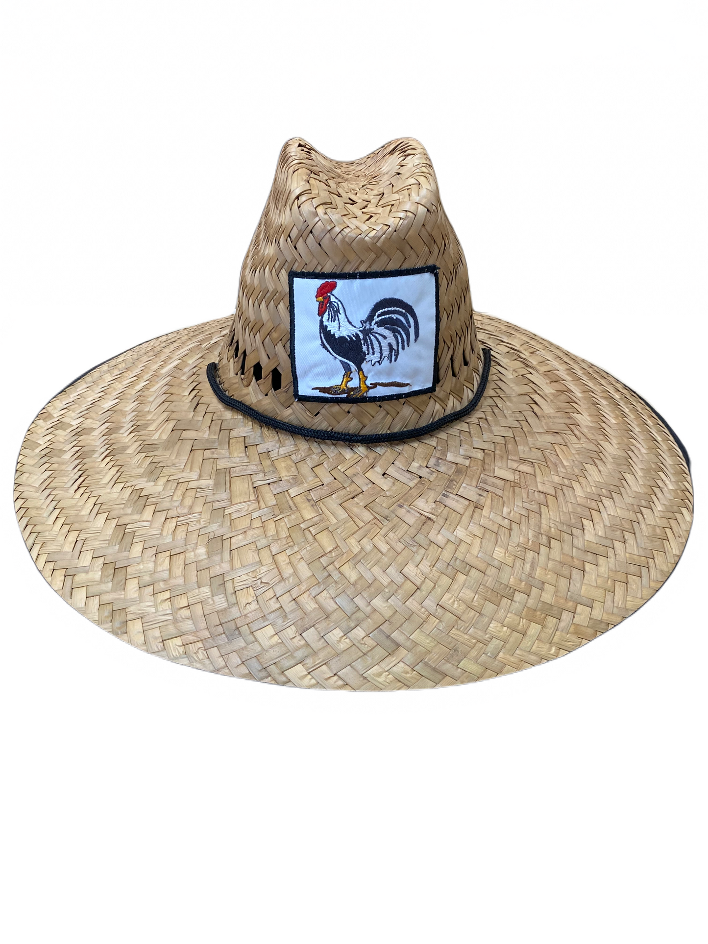 Straw Hat W/ Patch