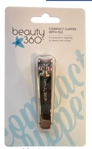 Beauty 360 Compact Clipper W/ File