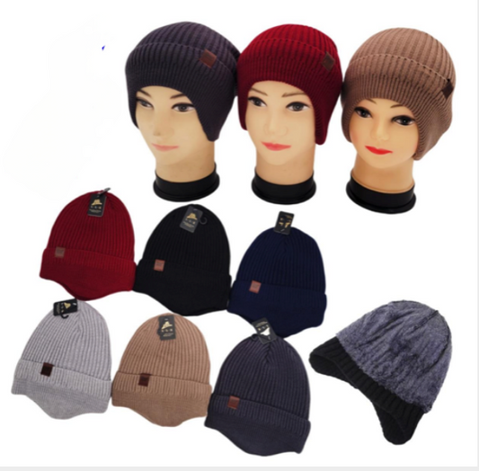 12 Pack Beanies Assorted