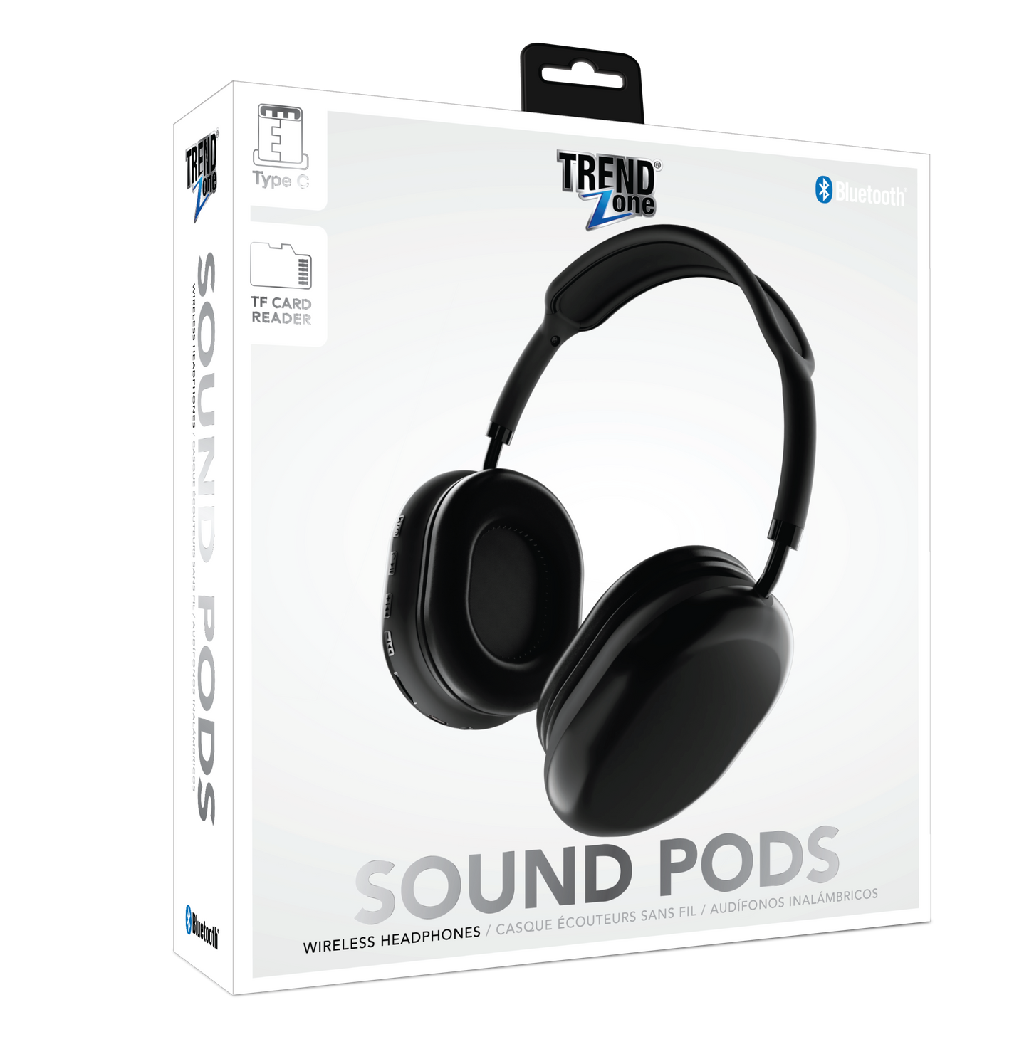 Soundpods Bluetooth Headphones Over Ear